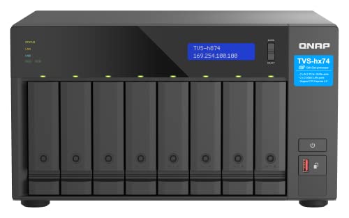 Serwer NAS TVS-h874-i5-32G 8x0HDD Intel core i5-12400 32GB Serwer NAS TVS-h874-i5-32G 8x0HDD Intel core i5-12400 32GB von ACER