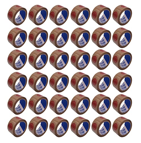 ACIT Bedrucktes Klebeband mit Garantiesiegel (in italienischer Sprache), 1 Packung mit 36 ​​Rollen, Abmessungen 66 m x 50 mm von ACIT