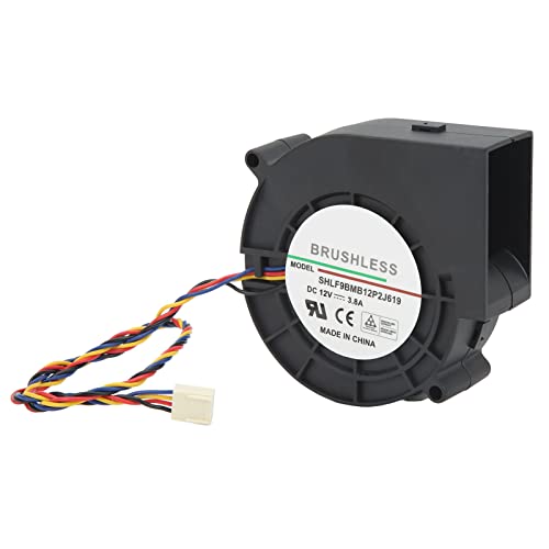 7000 U/Min Bürstenloser Blower -Lüfter 12V DC | Doppelkugellager Zentrifugalkühlungslüfter | Hoher Luftstrom mit Geringem Rauschen für Rechenzentren und Netzwerkgeräte 7000 U/Min Bürstenloser Blower -Lüfter 12V DC | Doppelkugellager Zentrifugalkühlungslüfter | Hoher Luftstrom mit Geringem Rauschen für Rechenzentren und Netzwerkgeräte von ACOGEDO