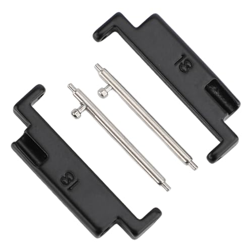 ACOGEDO Stylish Metal Watch Band Adapter Set für 18-22 Mm Edelstahl-Uhr-Wach-Gurt-Anschluss in Roségold mit Federstangen (1 Paar) von ACOGEDO