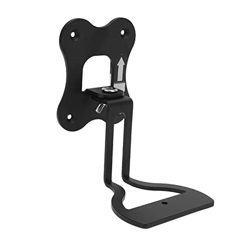 ACOGEDO Vielseitiger Lautsprecher Wandmontagehalterung mit Rotierbarer Basis, Langlebiger Metallkonstruktion, Kompatibel mit ERA 100, Schwarz (Black) von ACOGEDO