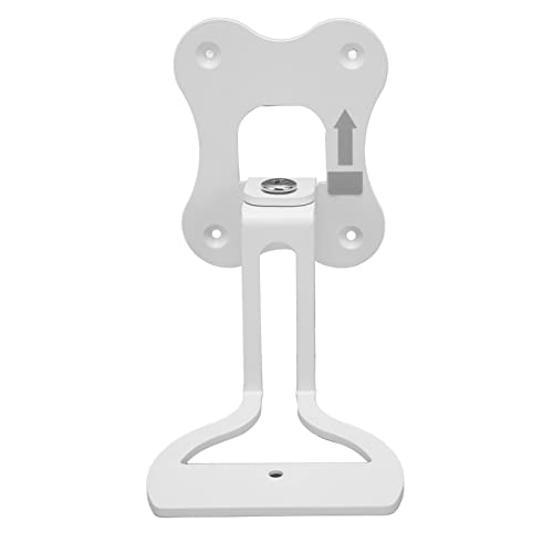 ACOGEDO Vielseitiger Lautsprecher Wandmontagehalterung mit Rotierbarer Basis, Langlebiger Metallkonstruktion, Kompatibel mit ERA 100, Schwarz (White) von ACOGEDO