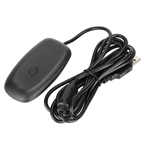 ACOGEDO Wireless Gaming Controller -Adapter für 360 - USB Empfänger mit CD Funktion, Kompatibel mit Bis zu Vier Controllern und Headsets, Leichtes ABS Material ACOGEDO Wireless Gaming Controller -Adapter für 360 - USB Empfänger mit CD Funktion, Kompatibel mit Bis zu Vier Controllern und Headsets, Leichtes ABS Material von ACOGEDO