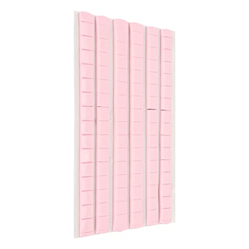Abnehmbarer Klebstoffkleber - Vielseitiger Nagelkunstton für Plakate - Weißer Klebstoffkitt für Maniküredekoration (PINK) von ACOGEDO