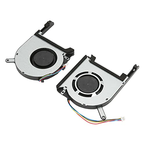 Effizienter Laptop -Kühllüfter 4 Pin Notebook -Kühler mit Aluminiumlegierung Leichtes Design für TUF Gaming A15 FA506IU FX506IU FA506IH FX506LH (CPU- und GPU-Lüfter) von ACOGEDO