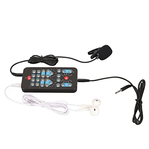 Handheld -Sprachwechsler mit 8 Soundeffekten - ABS Tragbare Multifunktionale Klangkraut für Telefon Tablet Schwarz Handheld -Sprachwechsler mit 8 Soundeffekten - ABS Tragbare Multifunktionale Klangkraut für Telefon Tablet Schwarz von ACOGEDO