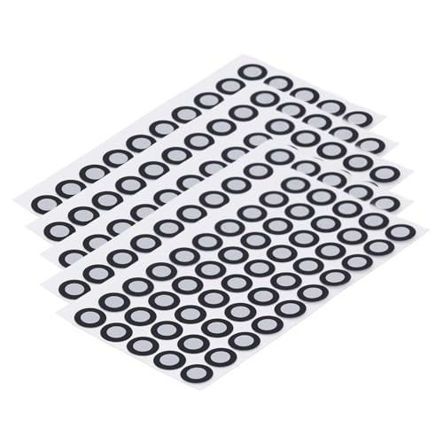 Hohe Genauigkeit 3D -Scanmarker mit 6 Mm Innendurchmesser und 10 Mm Außendurchmesser für Präzise Positionierung und Reflexion - 15 Blätter von 50 PCS 3D -Scanner -Marker DOT -Aufklebern von ACOGEDO