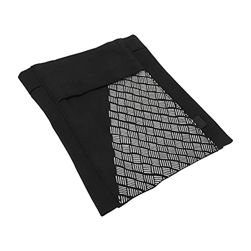 Laufarmbandhalter mit Reflektierendem Design und Anti-Rutsch Im Inneren Zum Training, Weiche Ultraleuchte Material-Mobiltelefon-Armband-Hülle für das Training-Schwarz (M) von ACOGEDO