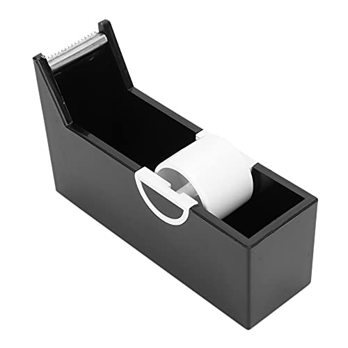Professioneller Wimpernklebebandspender mit Gezackter Cutter - Tragbarer Desktop -Halter für Salon und Bürogebrauch (BLACK) von ACOGEDO