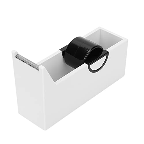 Professioneller Wimpernklebebandspender mit Gezackter Cutter - Tragbarer Desktop -Halter für Salon und Bürogebrauch (WHITE) von ACOGEDO