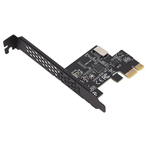 USB3.2 PCI E Riser -Karte mit Keramikkondensatoren Doppelschutz für Schnelle Getriebegeschwindigkeit | PCI E, um -Adapter für PC Schwarz Einzugeben (Black) von ACOGEDO
