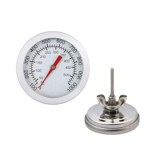 ACONDE 2 Stücke BBQ Thermometer, Edelstahl Grill Thermometer, Doppelte Temperaturanzeige 50-500℃/100-1000℉, Universal für Grillen, Smoker, Ofen und Räucherofen ACONDE 2 Stücke BBQ Thermometer, Edelstahl Grill Thermometer, Doppelte Temperaturanzeige 50-500℃/100-1000℉, Universal für Grillen, Smoker, Ofen und Räucherofen von ACONDE