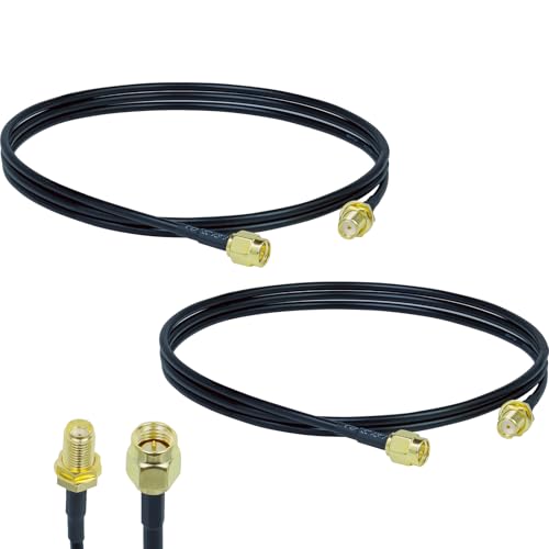 ACONRFTOL 2 Stück SMA Stecker zu Buchse Kabel 1M RG174 Koaxialkabel SMA Stecker zu SMA Buchse Kabel 50 Ohm SMA Verlängerungskabel SMA WiFi Antennenkabel für 4G LTE Router Modem Mobilfunk SDR Dongle ACONRFTOL 2 Stück SMA Stecker zu Buchse Kabel 1M RG174 Koaxialkabel SMA Stecker zu SMA Buchse Kabel 50 Ohm SMA Verlängerungskabel SMA WiFi Antennenkabel für 4G LTE Router Modem Mobilfunk SDR Dongle von ACONRFTOL