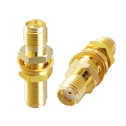 ACONRFTOL SMA Buchse auf SMA Buchse Koaxial-Adapter SMA-Buchse zu SMA-Buchse Koaxialer Stecker SMA-Buchse zu Buchse Connector für SMA 4G WiFi-Antenne GPS-Antenne Wireless LAN-Geräte ACONRFTOL SMA Buchse auf SMA Buchse Koaxial-Adapter SMA-Buchse zu SMA-Buchse Koaxialer Stecker SMA-Buchse zu Buchse Connector für SMA 4G WiFi-Antenne GPS-Antenne Wireless LAN-Geräte von ACONRFTOL