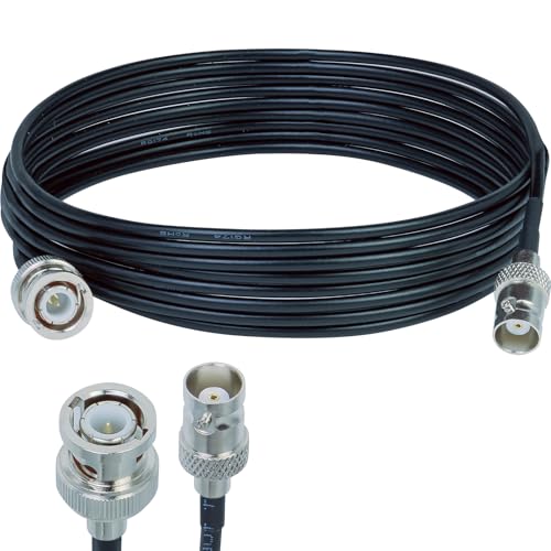 ACONRFTOL 3M BNC Stecker zu BNC Buchse RG174 Koaxialkabel 10FT BNC Stecker zu Buchse Kabel 50ohm BNC Kabel BNC Verlängerungskabel SDI Kabel BNC Kabel Stecker zu Buchse für Videosignale CCTV DVR Kamera ACONRFTOL 3M BNC Stecker zu BNC Buchse RG174 Koaxialkabel 10FT BNC Stecker zu Buchse Kabel 50ohm BNC Kabel BNC Verlängerungskabel SDI Kabel BNC Kabel Stecker zu Buchse für Videosignale CCTV DVR Kamera von ACONRFTOL