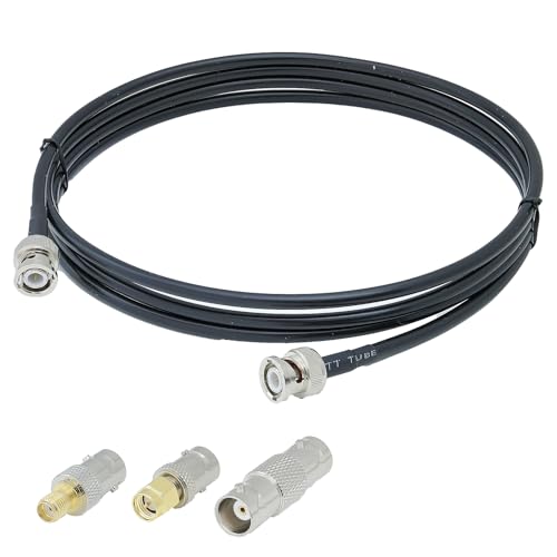 ACONRFTOL BNC SDI Koaxialkabel Set BNC Stecker auf Stecker Koaxialkabel RG58 2M+ 3PCS RF Koax Adapter für HD-SDI CCTV DVR Kamera ACONRFTOL BNC SDI Koaxialkabel Set BNC Stecker auf Stecker Koaxialkabel RG58 2M+ 3PCS RF Koax Adapter für HD-SDI CCTV DVR Kamera von ACONRFTOL