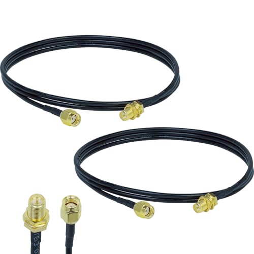 ACONRFTOL RG174 Kabel RP-SMA Stecker auf RP-SMA Buchse Kabel 1 M, 2 Stück RPSMA zu RPSMA RG174 Antennenverlängerungs Koaxialkabel für 4G LTE Modem Mobilfunk Router Gateway SDR Dongle Empfänger ACONRFTOL RG174 Kabel RP-SMA Stecker auf RP-SMA Buchse Kabel 1 M, 2 Stück RPSMA zu RPSMA RG174 Antennenverlängerungs Koaxialkabel für 4G LTE Modem Mobilfunk Router Gateway SDR Dongle Empfänger von ACONRFTOL