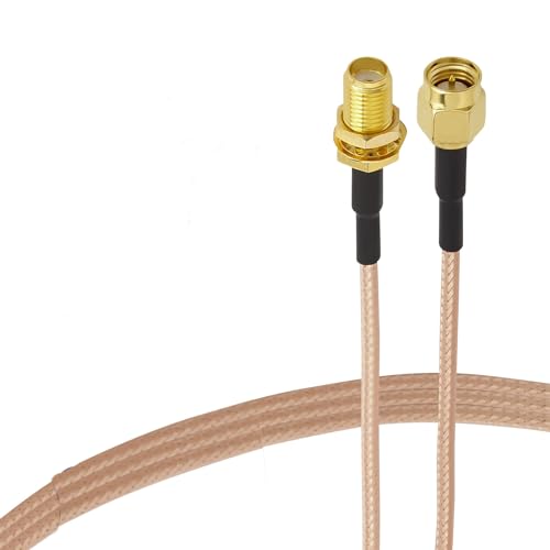 ACONRFTOL 2 Stück SMA Kabel 50CM SMA Stecker zu SMA Buchse RG316 Koaxialkabel 50ohms WIFI Antennenkabel Low Loss SMA Kabel Stecker zu Buchse für Koaxial Antennenkabel Antenne 3G 4G Wireless Router ACONRFTOL 2 Stück SMA Kabel 50CM SMA Stecker zu SMA Buchse RG316 Koaxialkabel 50ohms WIFI Antennenkabel Low Loss SMA Kabel Stecker zu Buchse für Koaxial Antennenkabel Antenne 3G 4G Wireless Router von ACONRFTOL