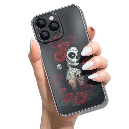 Silikon Hülle für iPhone 11 Pro Max 6.5 mit Muster Tierdruck TPU Stoßfest Cover Handyhülle Case für Frauen Mädchen Mann Jungen - Rosen Mädchen Silikon Hülle für iPhone 11 Pro Max 6.5 mit Muster Tierdruck TPU Stoßfest Cover Handyhülle Case für Frauen Mädchen Mann Jungen - Rosen Mädchen von ACOVER