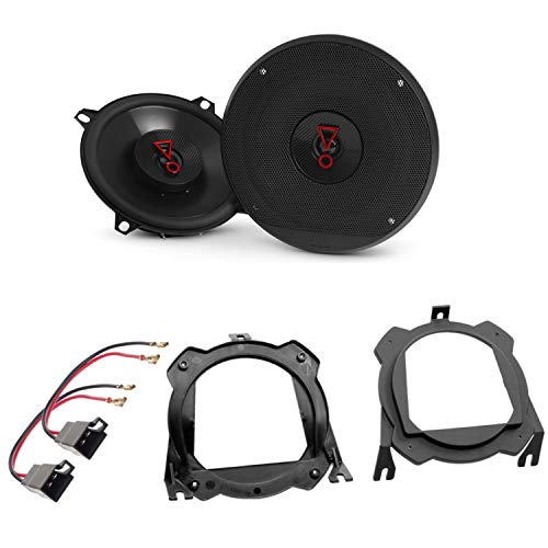 Lautsprecher Einbauset kompatibel mit Opel Corsa C B Tigra Koaxial Lautsprecher seitliche Heckablage Seitenteile JBL Stage3 527 Lautsprecher Koaxial 2-Wege 13 cm von ACR-Bad Hersfeld