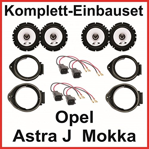 Lautsprecher Opel Astra J Opel Mokka Alpine SXE-1725S 16,5 cm vorne und hinten von ACR-Bad Hersfeld