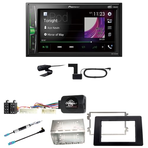 Pioneer DMH-A3300DAB USB DAB+ Bluetooth Autoradio Digitalradio Einbauset kompatibel mit Opel Movano ab 2019 von ACR-Bad Hersfeld