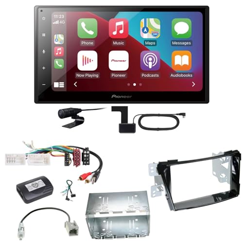 Pioneer SPH-DA160DAB Android Auto CarPlay Digitalradio USB Bluetooth DAB+ Einbauset kompatibel mit Hyundai i40 VF von ACR-Bad Hersfeld