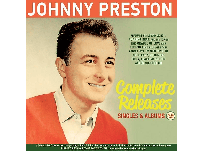 Johnny Preston - COMPLETE RELEASES SINGLES & ALBUMS 1959-62 (CD) von ACROBAT