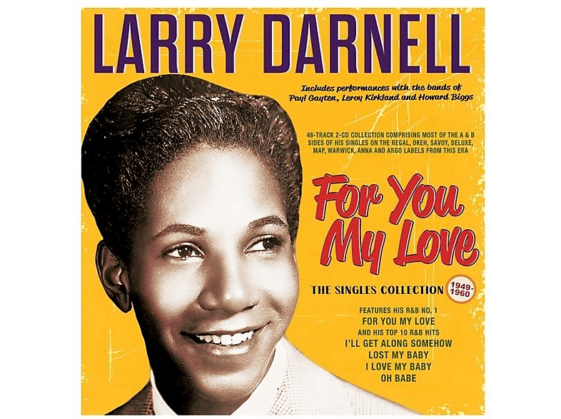 Larry Darnell - THE SINGLES COLLECTION 1949-60 (CD) von ACROBAT