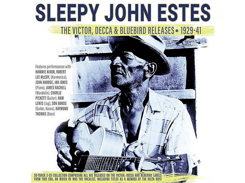 Sleepy John Estes - THE VICTOR, DECCA & BLUEBIRD RELEASES 1929-41 (CD) von ACROBAT