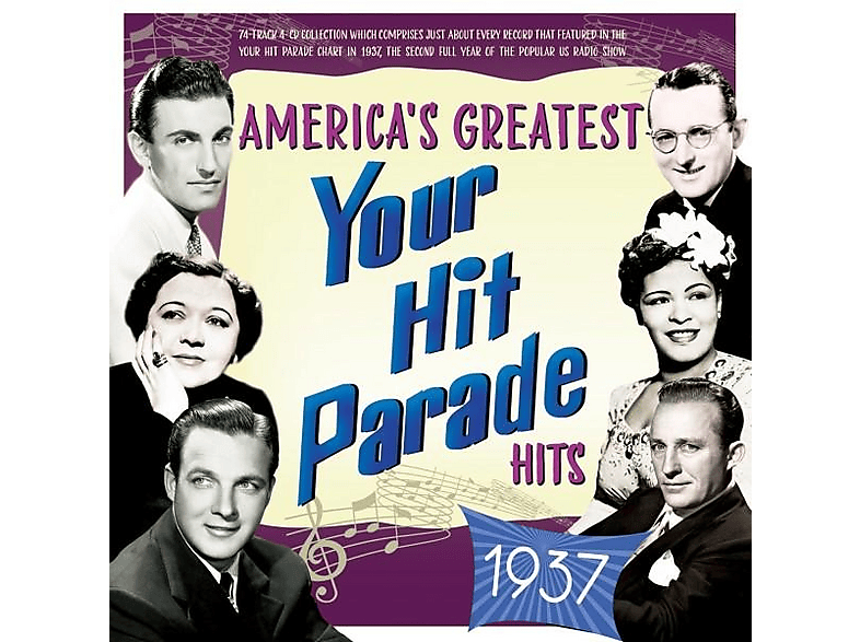 VARIOUS - AMERICA'S GREATEST YOUR HIT PARADE HITS 1937 (CD) von ACROBAT