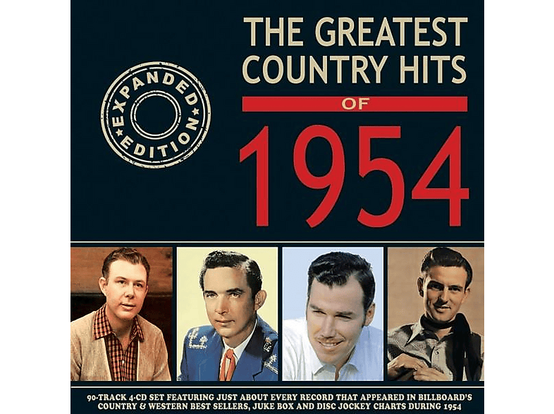 VARIOUS - THE GREATEST COUNTRY HITS OF 1954 (CD) von ACROBAT
