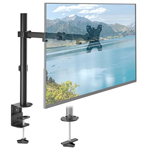 ACROPAQ - Monitorarm - Für 13 bis 27 Zoll Bildschirme, individuell einstellbar - Monitor Halterung - Schwarz von ACROPAQ