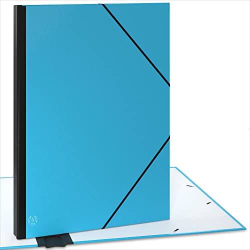 ACROPAQ Sammelmappe A2 - Zeichenmappe 52 x 72 cm, mit Gummizugverschluß, mit erweiterbarem Rücken für mehr Platz - Türkis ACROPAQ Sammelmappe A2 - Zeichenmappe 52 x 72 cm, mit Gummizugverschluß, mit erweiterbarem Rücken für mehr Platz - Türkis von ACROPAQ