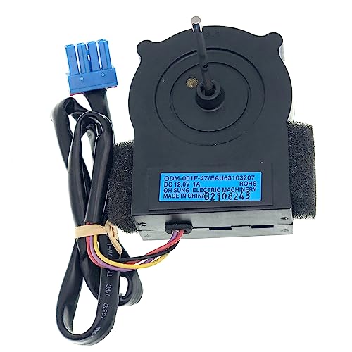 EAU63103207 Kühlschrank-Verdampfer-Lüftermotor, kompatibel mit Kenmore LG Kühlschrank, DC 12 V, 1 A, Größe: 75 x 55 x 26 mm EAU63103207 Kühlschrank-Verdampfer-Lüftermotor, kompatibel mit Kenmore LG Kühlschrank, DC 12 V, 1 A, Größe: 75 x 55 x 26 mm von ACROTOR