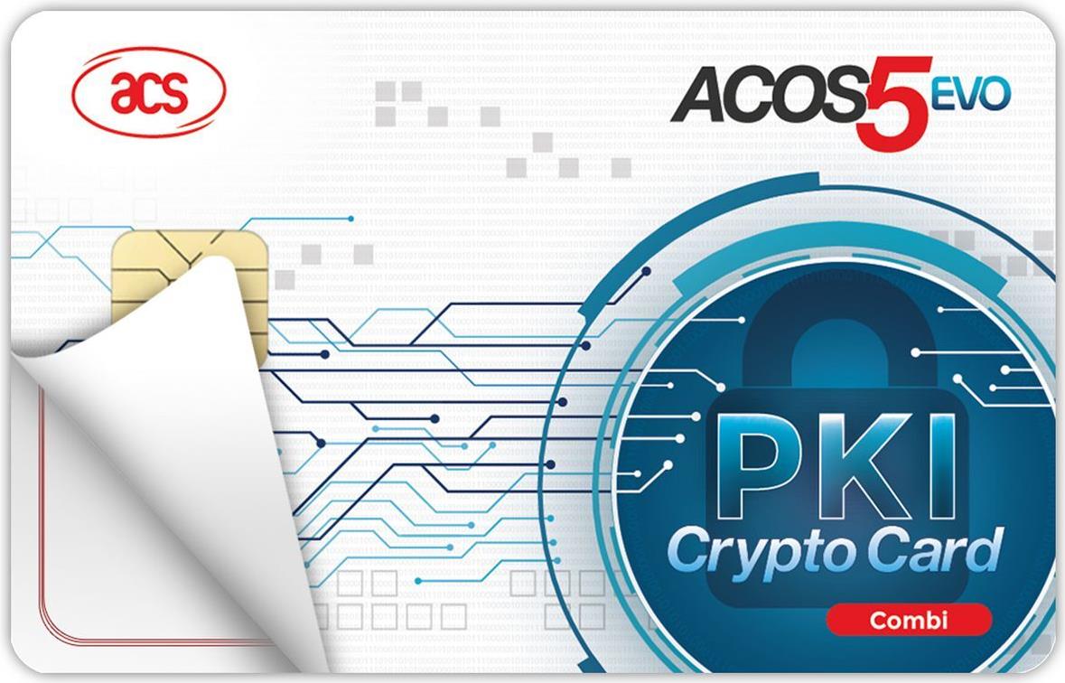 ACS PKI Smart Card (Combi) (ACOS5-K1K) von ACS