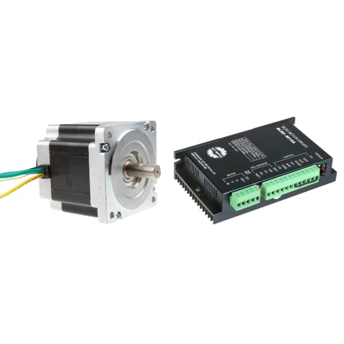 DE-SHIP FREE Nema34 1PC BLDC-Motor 86BLF04 94mm 48VDC 3000RPM 1.4Nm 440W Ø12.7mm + BLDC-8015A-8CNC OEM ACT MOTOR GmbH von ACT Motor