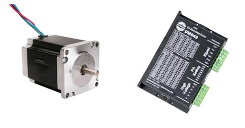 DE-Ship Free Nema23 1PC Stepper Motor 23HS8430 76mm 3.0A 270oz-in Ø 6.35mm + DM542 CNC OEM ACT MOTOR GmbH von ACT Motor