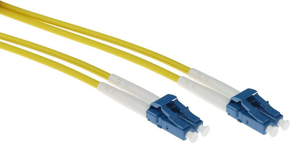 ACT 0.5 meter singlemode 9/125 OS2 duplex armored fiber patch cable with LC connectors LC/LC 9/125 OS2 DX ARM 0.5M (RL3300) von ACT
