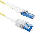 ACT 1 meter Singlemode 9/125 OS2 Polarity Twist uniboot duplex fiber patch cable with CS - LC connectors (RL1101) von ACT