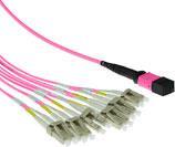 ACT 2 meter Multimode 50/125 OM4 fanout patchcable 1 X MTP female - 6 X LC duplex 12 fibers. 2m 12x50/125 om4 mtp/mpo(f) (RL7852) von ACT