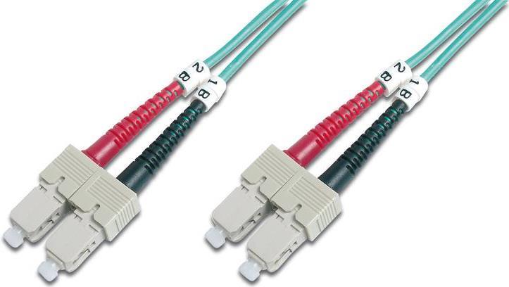 ACT 20 meter LSZH Multimode 50/125 OM4 fiber patch cable duplex with SC connectors. Sc-sc 50/125 om4 dup 20.00m (RL3720) von ACT