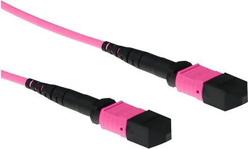 ACT 20 meter Multimode 50/125 OM4 polarity B fiber patch cable with MTP female connectors. 20m mtp/mpo(f) 50/125 om4 p b (RL7780) von ACT