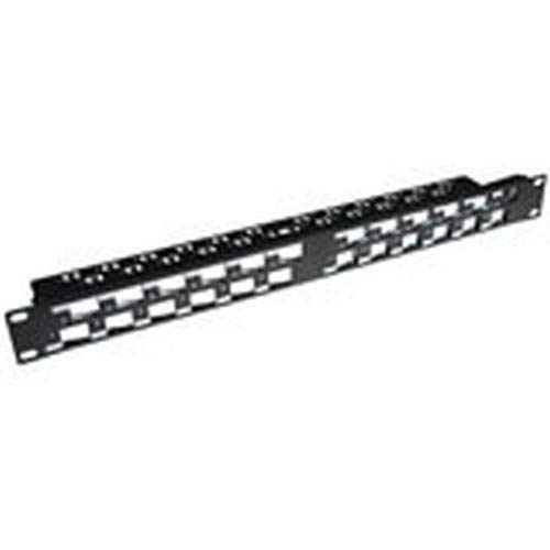 ACT 24 Port Keystone Jack 45 Degrees Patch Panel Without connectors von ACT