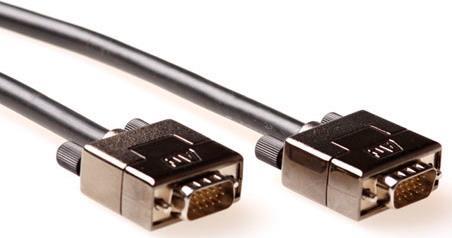 ACT 25 metre High Performance VGA cable male-male with metal hoods. Length: 25 m Vga hq met hood hd15m/m 25.00m (AK9375) von ACT