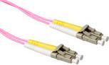 ACT 27 meter LSZH Multimode 50/125 OM4 fiber patch cable duplex with LC connectors (RL9727) von ACT