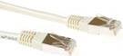 ACT 30.00m Cat6a SSTP PiMF 30m Cat6a S/FTP (S-STP) Elfenbein Netzwerkkabel (IB3630) von ACT