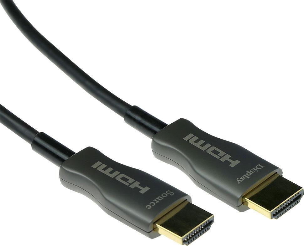 ACT 50 meter HDMI Premium 8K Hybrid cable HDMI-A male - HDMI-A male. HDMI HYBRID 8K/60HZ PREM 50M (AK4126) von ACT