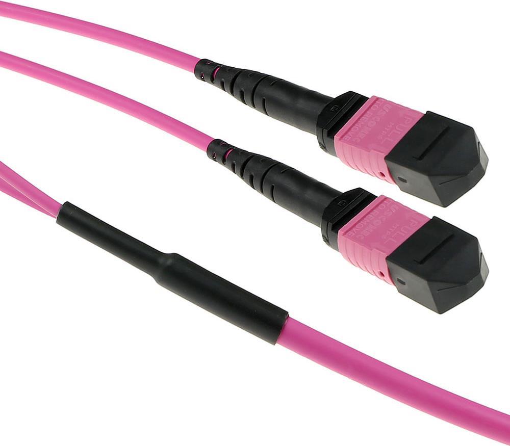 ACT 7 meter Multimode 50/125 OM4(OM3) polarity B fiber trunk cable with 2 MTP/MPO female connectors each side 7M 2X MTP(F) 50/125 OM4 PB TR (DC5251) von ACT