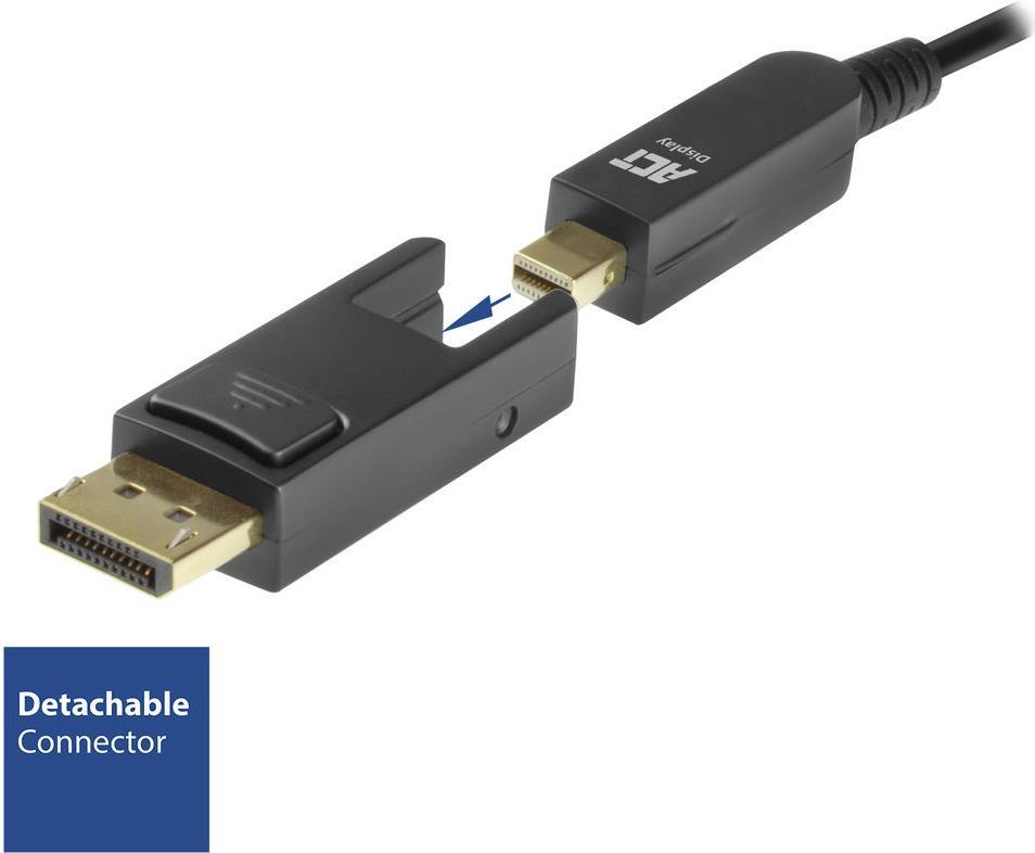 ACT AK4151 - 15 m - DisplayPort - DisplayPort - Männlich - Männlich - 7680 x 4320 Pixel (AK4151) von ACT